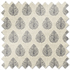 Emily Bond Jaipur, Charcoal - Twist&Fit Roman Blind